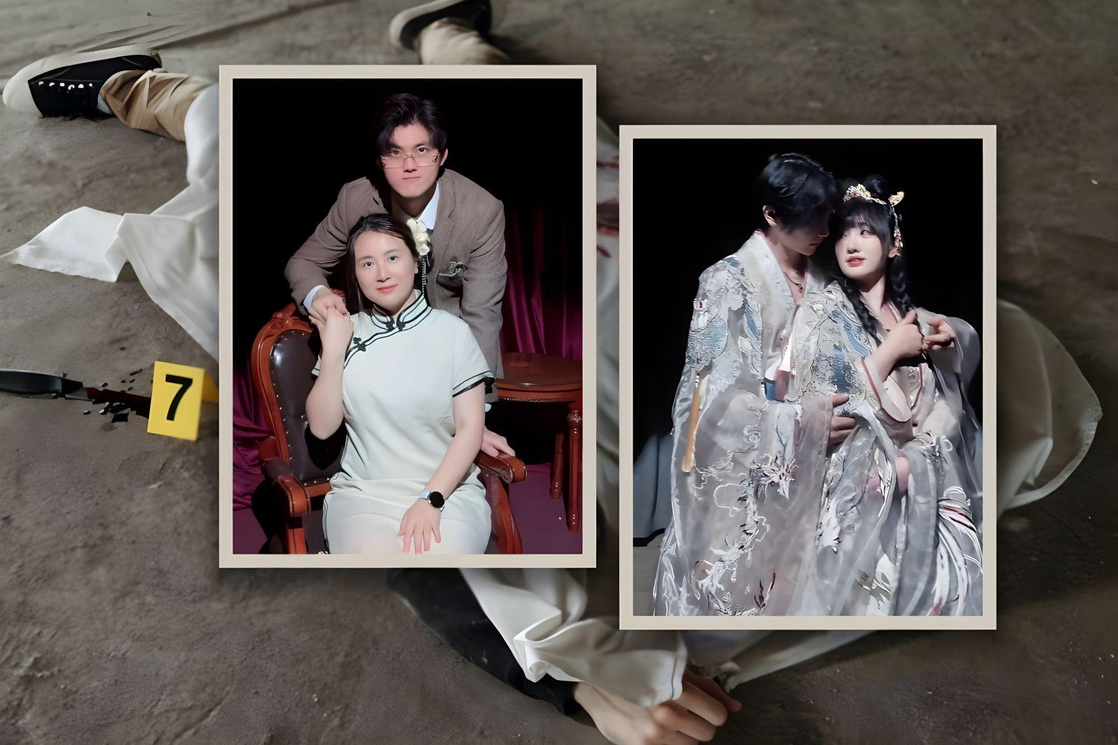 Scène de jeu de rôle romantique en Chine avec un 'copain de location'