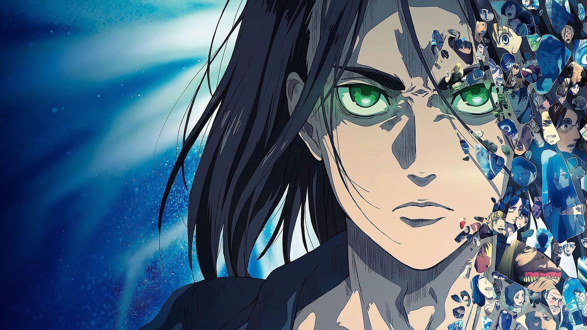 Eren Jaeger et les Titans dans Attack on Titan, un anime aux plot twists épiques et politiques