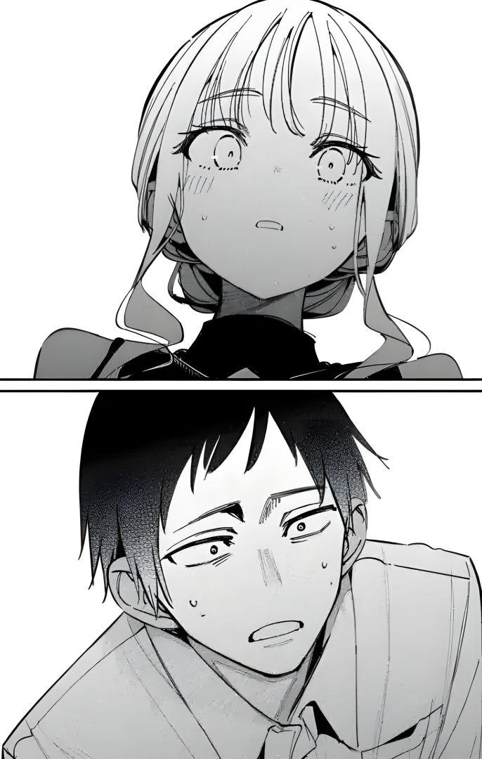 Personnage masculin du manga Official Adultery? face à une décision du gouvernement