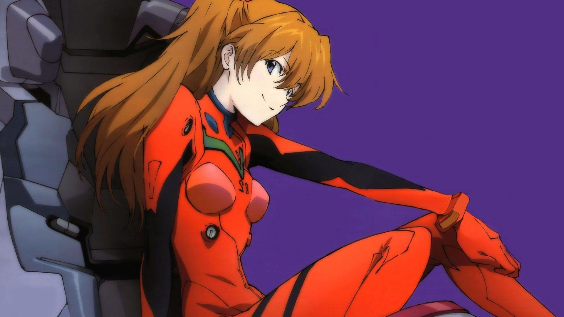 Asuka Langley Soryu dans une scène du court-métrage Evangelion inédit