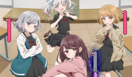 Premier trailer et dates de sortie pour l'anime Marika's Love Meter Malfunction